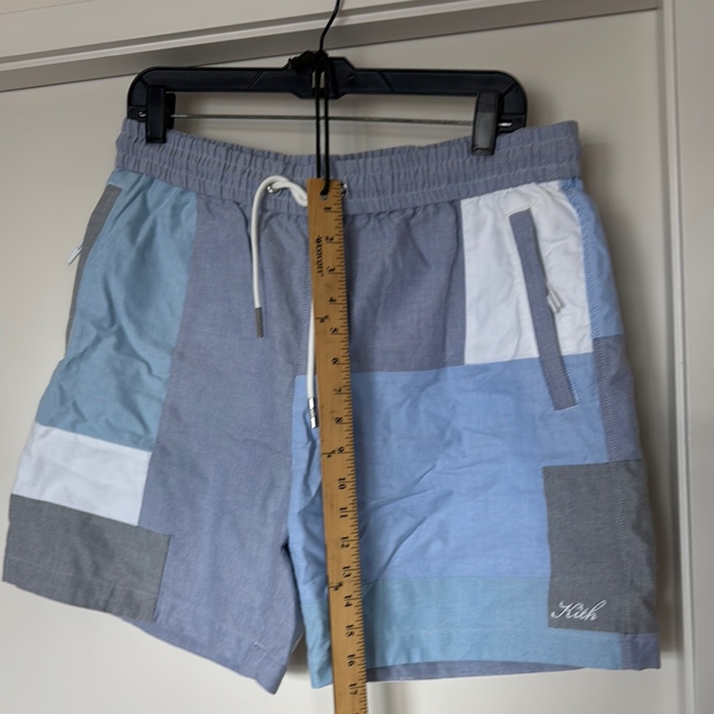 Kith Blue Patchwork Shorts